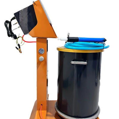 Endüstriyel toz kaplama kabinleri için 60 kg hafif metal yaylama kaplama ekipmanları