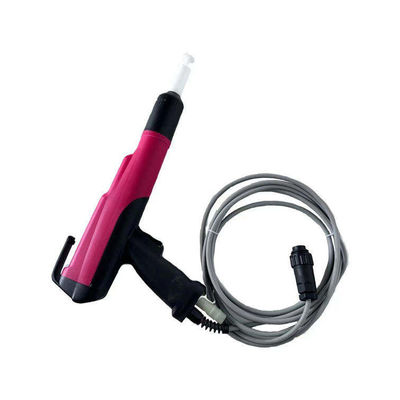 İnşaat İşleri Değiştirilebilir nozzle ile elektrostatik toz püskürtücü tabanca