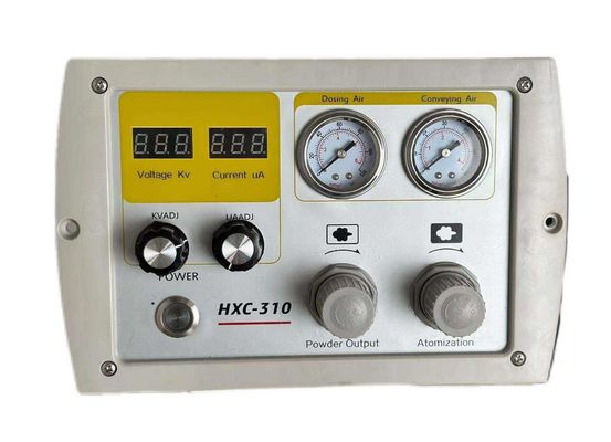 Özel HXC-310 Durable Powder Cartridge Vacuum Adsorption Coating Electrostatic Metal Spraying Machine With Roller