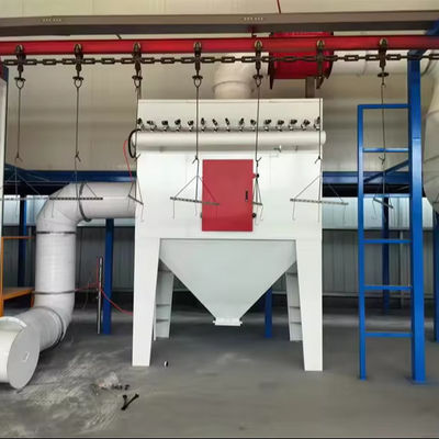 Kişiselleştirilmiş Otomatik Toz kaplama hattı Vakum emici Toz kaplama boya hattı
