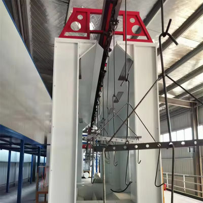 Ağır Görevli Otomatik Toz Kaplama Makinesi Azaltılmış Atık Çizik Kanıtlı