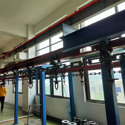 Çok amaçlı elektrostatik toz kaplama hattı Endüstriyel toz kaplama boya hattı sistemleri