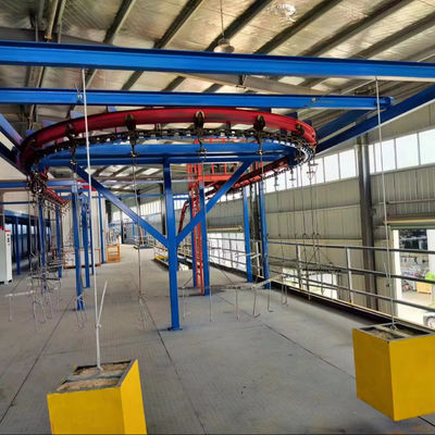 Kompakt Otomatik Toz Kaplama hattı kolay kontrol Otomatik Toz Kaplama Sistemleri