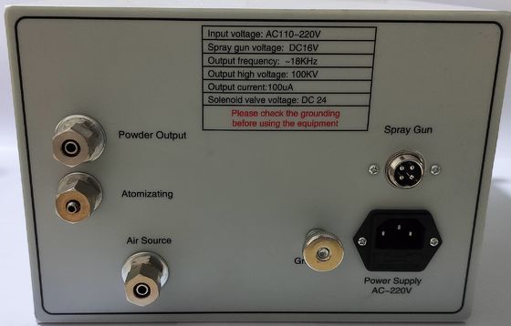 500W 220V Hareketli El Metal Yüzey Kaplama Elektrostatik Toz püskürtme Makinesi