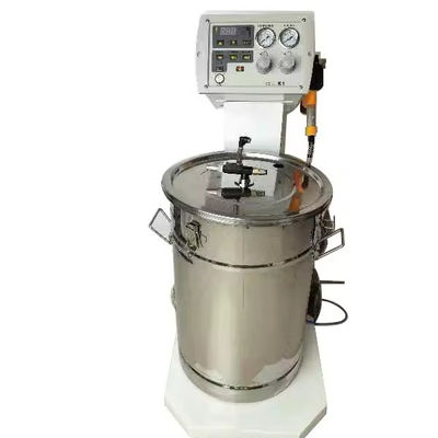 Endüstriyel El Metal Yüzey püskürtme Aygıtı 50W için toz kaplama kabinle