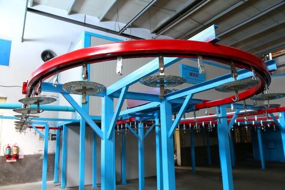 Düzenlenebilir Hız Otomatik Toz Kaplama Makinesi Yüksek Verimlilik