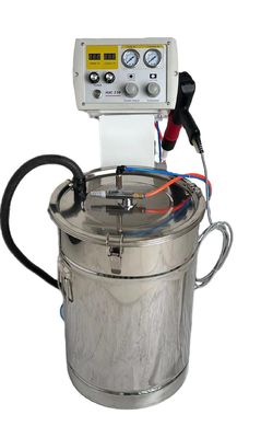 Endüstriyel toz püskürtme tabancası Metal kaplama için otomatik elektrostatik kaplama makinesi
