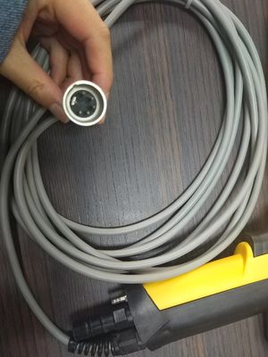 Metal kaplama projeleri için 200 mm püskürtme mesafesi elektrostatik toz kaplama tabancası