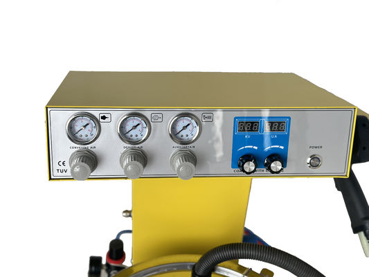 Voltajı 110V/220V olan toz kaplama ekipmanları gelişmiş toz tabancası kaplama makinesi