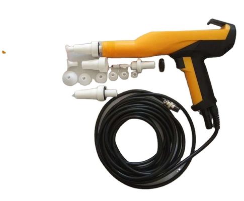 54*56*75 Boyut Çelik substratlar için taşınabilir elli toz kaplama püskürtme makinesi