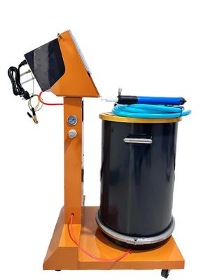 Vakum toz kaplama inşaat işleri için püskürtme tabancası metal substratı
