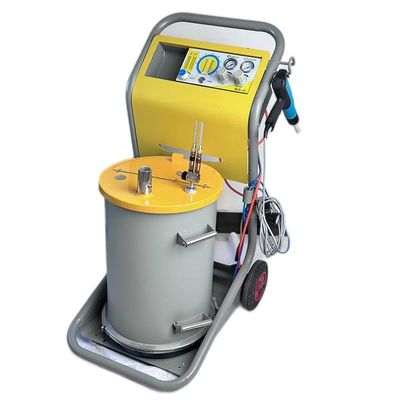 Araba ve motosiklet için 40KG endüstriyel elektrostatik püskürtme toz kaplama makinesi