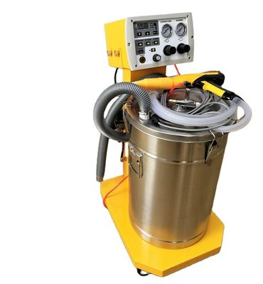 Çelik altyapı kaplama uygulaması için elektrostatik toz kaplama makinesi