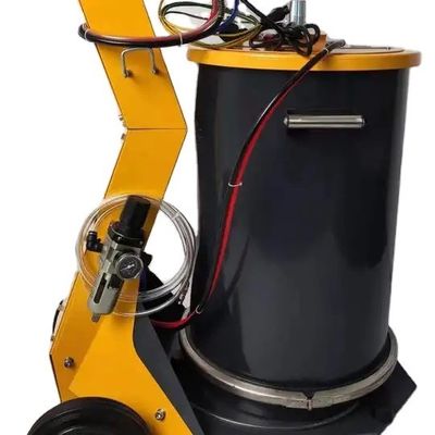 Otomatik püskürtme fonksiyonu ile gelişmiş 50W endüstriyel toz kaplama kabin makineleri
