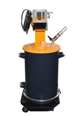 Bizim toz kaplama sistemi ve elektrostatik toz tabancası ile kolay kaplama