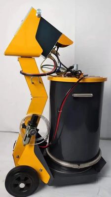 Otomatik püskürtme sistemi tasarımı ile 50W Güçlü Endüstriyel Toz Kaplama Booth Makineleri