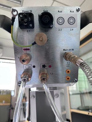 110V/220V'lik Çelik Altyapı Yüksek Voltajlı Elektrostatik Toz Kaplama Makinesi