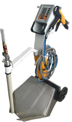 Çelik Altyapı Gema Optiflex 2 B Elektrostatik Toz Kaplama Boya püskürtme makinesi 37KG Ağırlık
