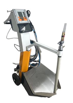 Çelik Altyapı Gema Optiflex 2 B Elektrostatik Toz Kaplama Boya püskürtme makinesi 37KG Ağırlık