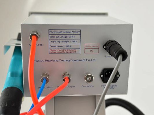 28KG Ağırlık Gema Optiflex 2B Elektrostatik Manual Toz Kaplama Hızlı Renk Değiştirme Sistemi