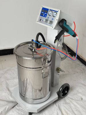 28KG Ağırlık Gema Optiflex 2B Elektrostatik Manual Toz Kaplama Hızlı Renk Değiştirme Sistemi
