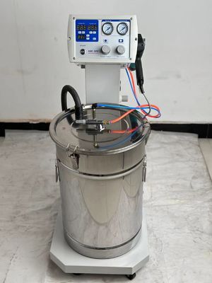 28KG Ağırlık  Optiflex 2B Elektrostatik Manual Toz Kaplama Hızlı Renk Değiştirme Sistemi