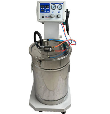 Çelik altyapı toz kaplama hattı, karşılıklı kabine ve otomatik gaz fırını ile