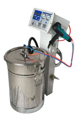 Çelik altyapı toz kaplama hattı, karşılıklı kabine ve otomatik gaz fırını ile