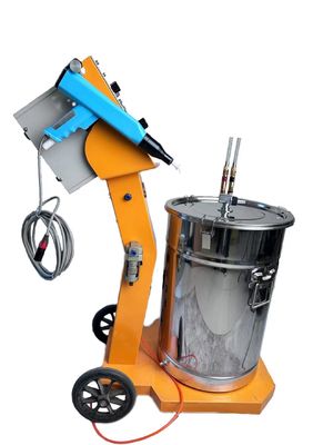 110V/220V Çelik altyapı toz kaplama kabin makineleri otomatik püskürtme ve tabanca ile