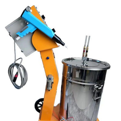 Toz kaplama kabin 33KG ağırlığındaki elektrostatik boya püskürtme tabancası makinesi