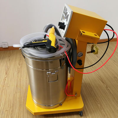 Araç tekerlek motor için toz kaplama tabancası toz püskürtme makinesi